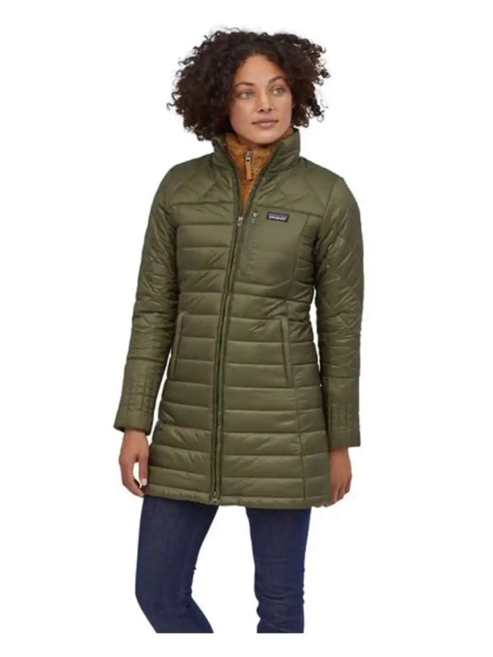 Patagonia Women’s Radalie Parka Olive Green Size XS